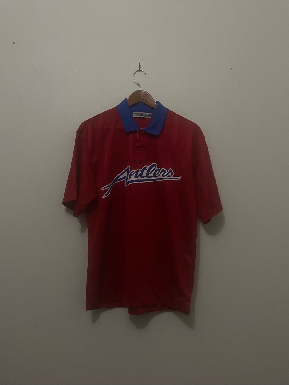 Vintage Japanese Soccer Jersey “Kashima Antlers”